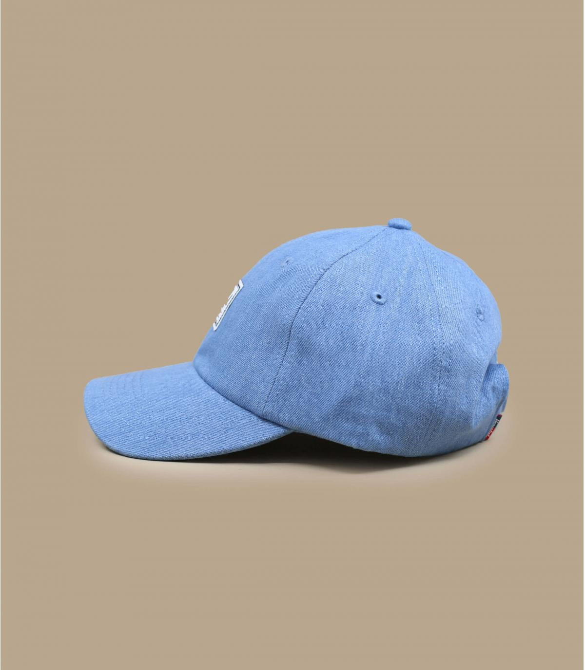 Herschel cap washed denim